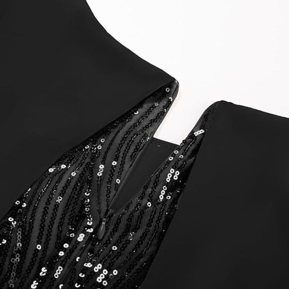 GRACE KARIN 2025 Women's Sequin Dress Mother of The Bride Dress - Picture 3 of 6